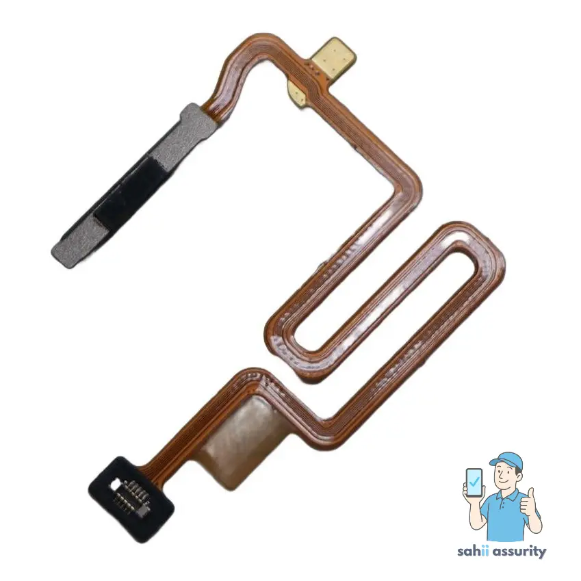 Fingerprint Sensor with Flex Cable for Realme Narzo 30 Pro 5G Silver thumbnail